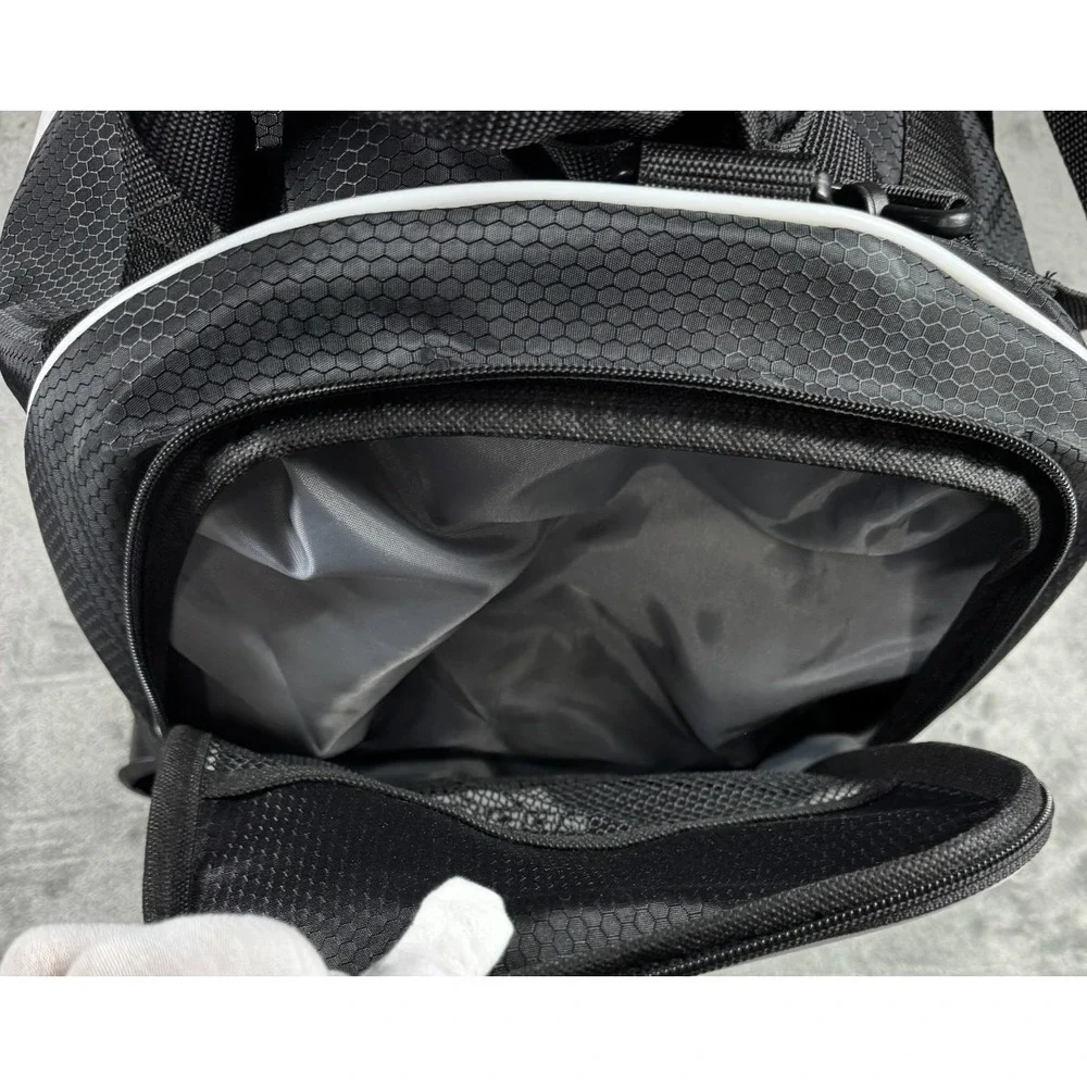 Adidas Defender  Duffel Bag Black White 104385-A